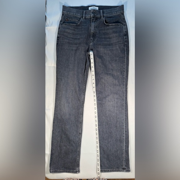 Lafayette 148 New York Denim - Lafayette 148 New York Dark Gray REEVE Straight Leg Jeans. Quiet luxury